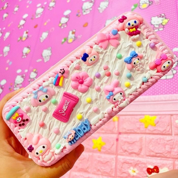 

Ready JT Paket Diy Kotak Pensil Deco Clay Cream Cinnamorol My Melody Lotso Stel