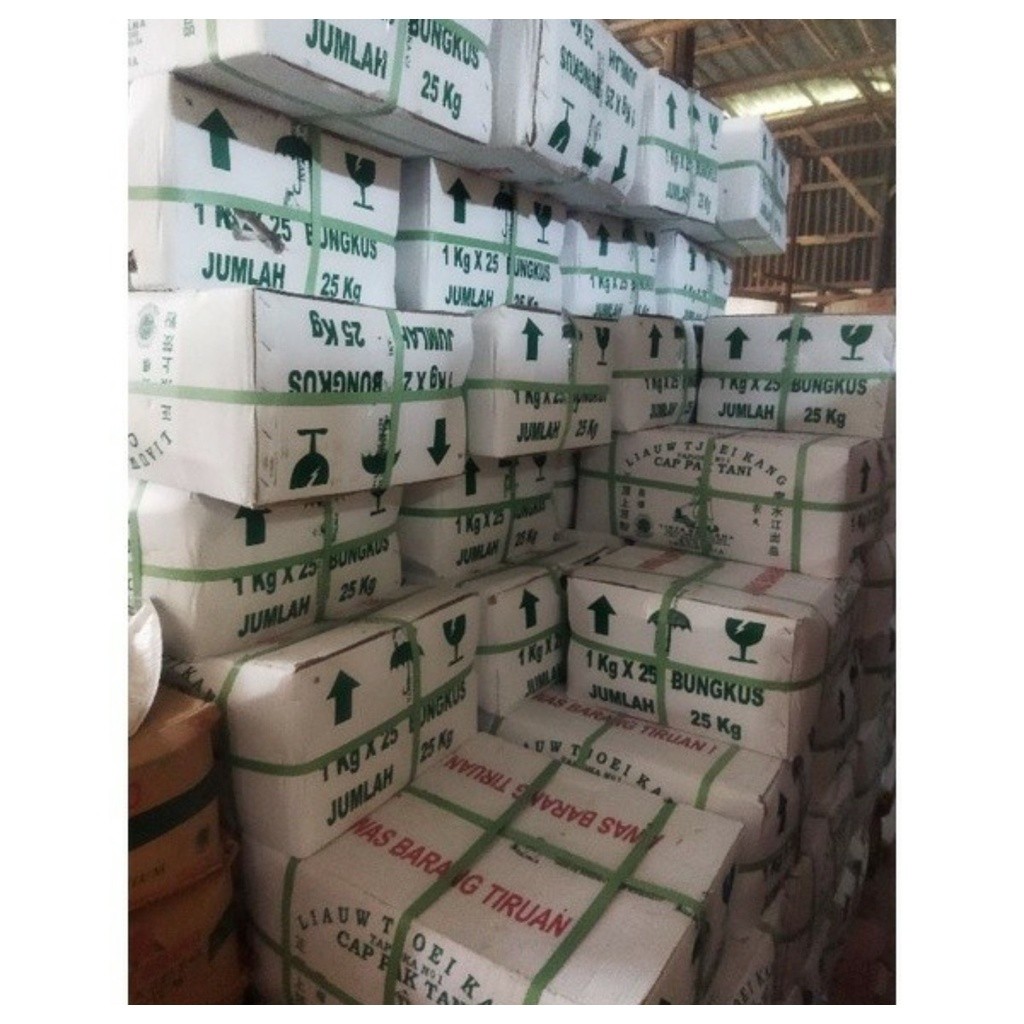 

Sagu Tani Liauw Tjoei Kang 1 kg Tapioka Pempek Tirta Kencana READY