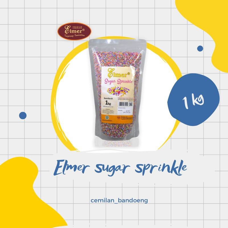 

ELMER SUGAR SPRINKLE KEMASAN PABRIK 1 KG