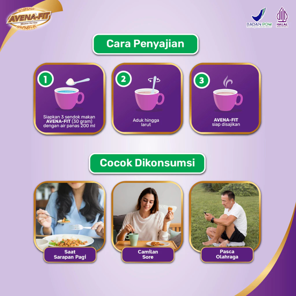 

Avena Fit Sereal Sehat Menghilangkan Kolesterol Jahat