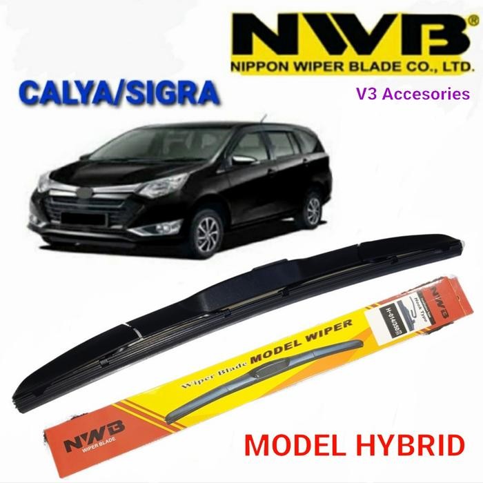 Paket Wiper Nwb Hybrid Toyota Calya/Daihatsu Sigra