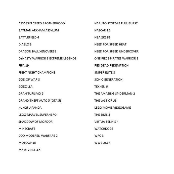 Sony PS3 Superslim 500GB Super Slim 500 GB Full Game OFW