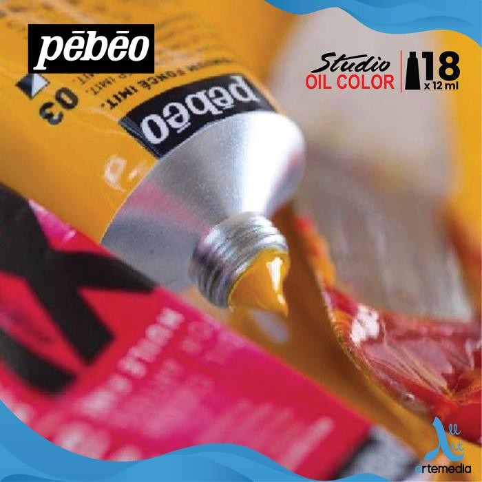 

Cat Minyak Pebeo Studio Oil Paint 18X12Ml Tube Set #Gratisongkir