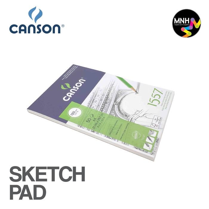 

Canson 1557-Ja Sketch 50S A3 120G #Gratisongkir