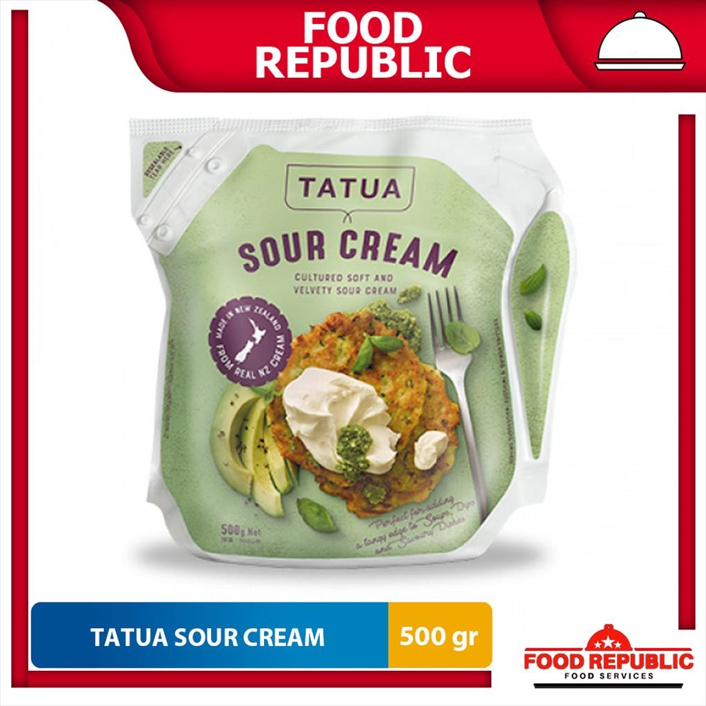 

TATUA SOUR CREAM 500 GR - SOURCREAM IMPORT NEW ZEALAND BAHAN KUE