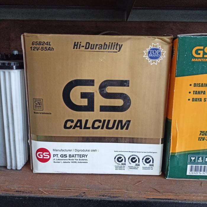 Aki Xpander/ Aki Ertiga/ Gs Calcium 65B24L Astra Otoparts/ Gs Mf Ns60L