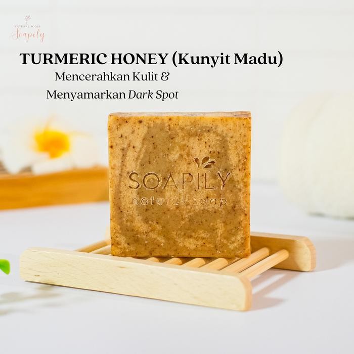 

Terlaris Soapily Turmeric Honey Soap Sabun Kunyit Madu Alami Mencerahkan Kulit Kusam Kering