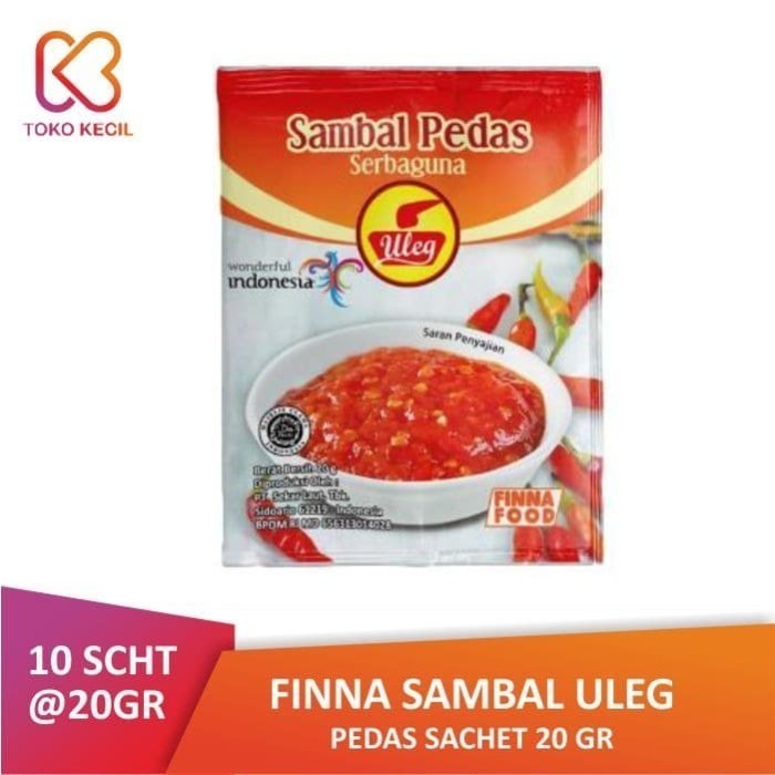 

Finna Sambal Uleg Pedas Sachet (10 Pcs)