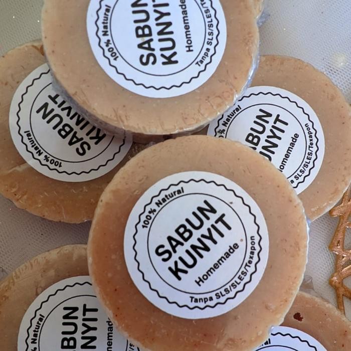 

Terlaris Sabun Kunyit Asli 100% Alami