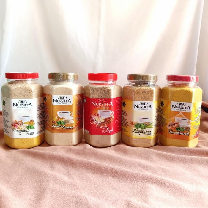 

Terlaris Nursiffa 500Gr Jahe Merah Beras Kencur Temulawak Kunyit Putih