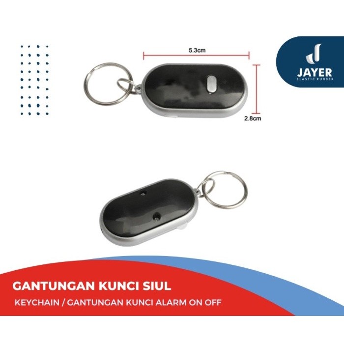 Fresh Finds Gantungan Kunci Siul Motor Mobil / Rumah Gantungan Kunci Siul Alarm Anti Lupa Hilang