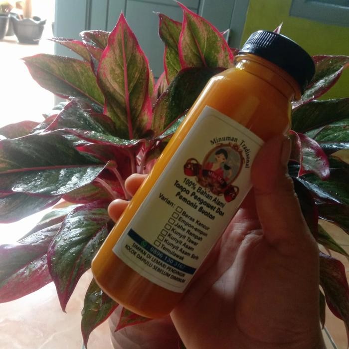 

Terlaris Djamu Tradisional Jamu Kunyit Asam / Kunyit Asem Sirih / Kunyit Tawar