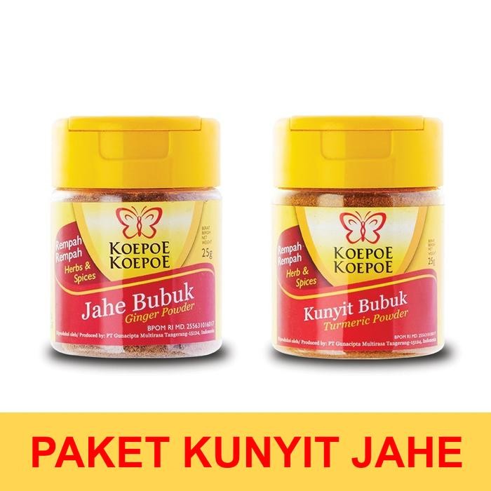 

Terlaris Koepoe Koepoe Paket Kunyit Jahe