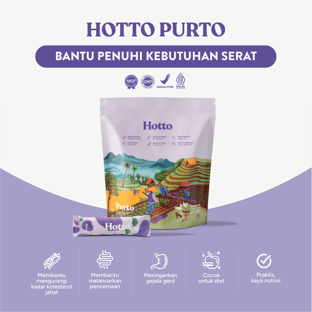 

Hotto Official Official Shop Promo Flash Sale Multigrain Minuman Original 100% BPOM & HALAL