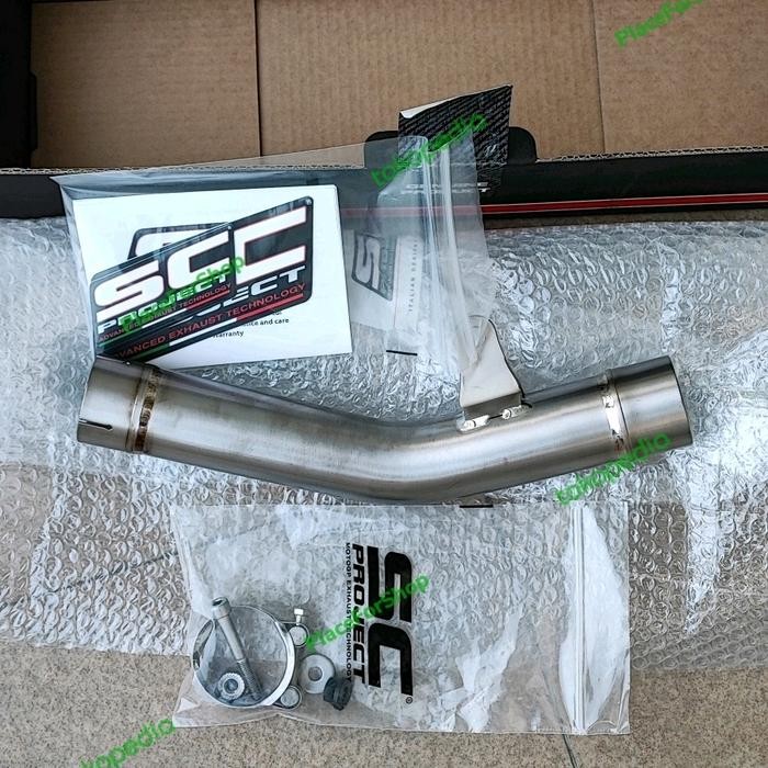 Linkpipe Midpipe Knalpot Kawasaki ZX6R ZX-6R