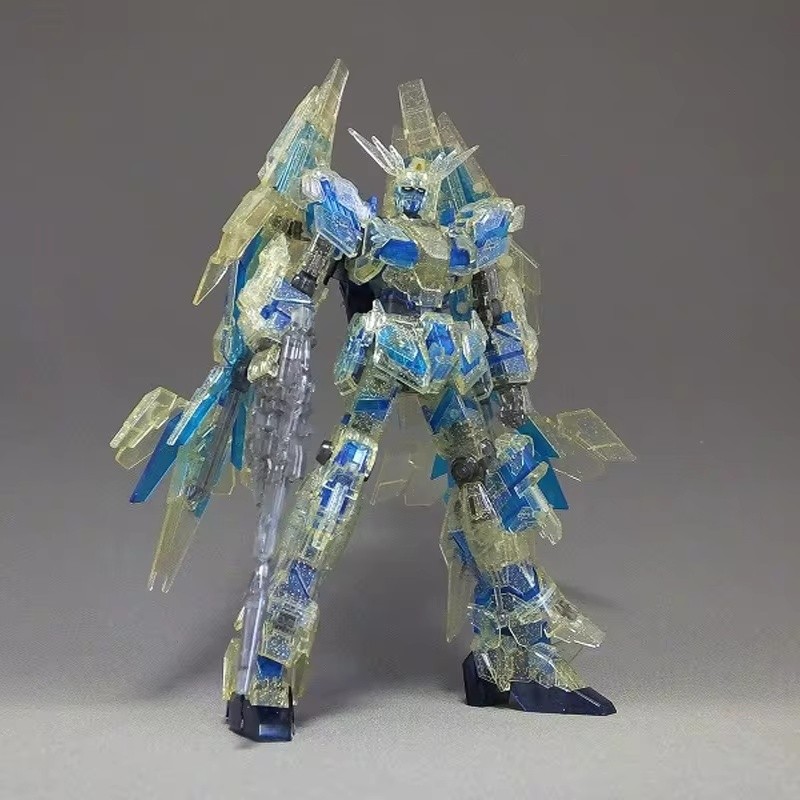Hg 1/144 Hguc Unicorn 03 Phenex Destruction Mode Transparent Limited Edition Assembly Model Kit