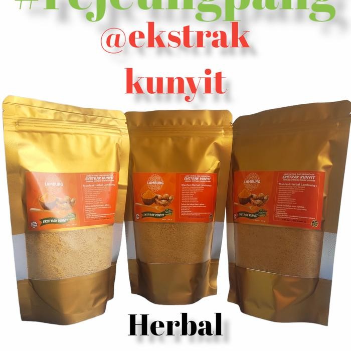 

Terlaris Ekstrak Kunyit Temulawak Kencur Herbal Empon