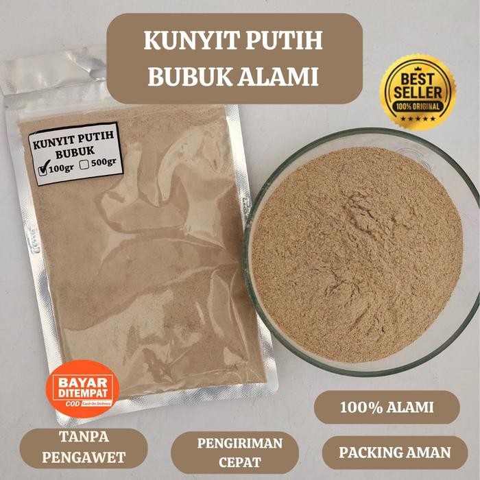 

Terlaris Kunyit Putih Bubuk Murni 100%