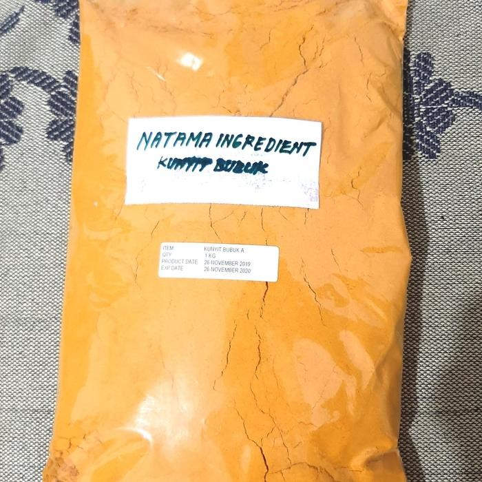 

Terlaris Kunyit Bubuk Asli Tampa Campuran/ Turmeric Powder - 500 Gram