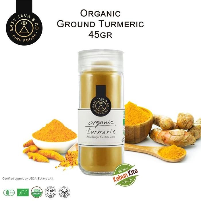 

Terlaris Organic Ground Turmeric 45Gr (Kunyit Bubuk)
