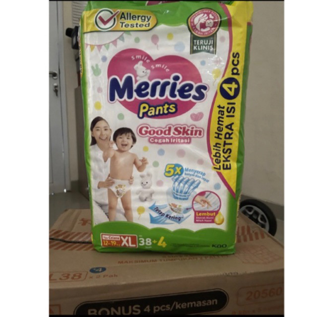 MERRIES PANTS XL38 / XL38+4
