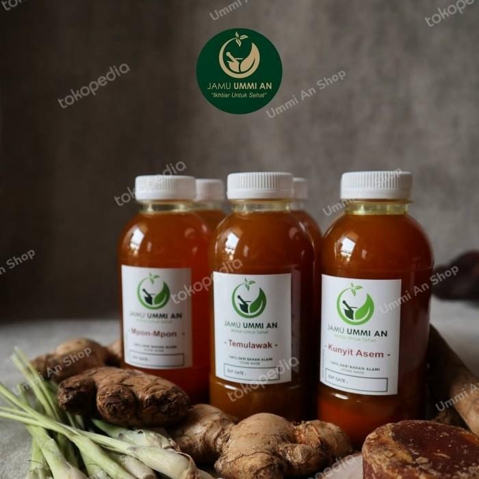 

Terlaris Jamu Kunyit Asem Uk.200Ml / Jamu Temulawak 200Ml (Pilih Salah Satu)