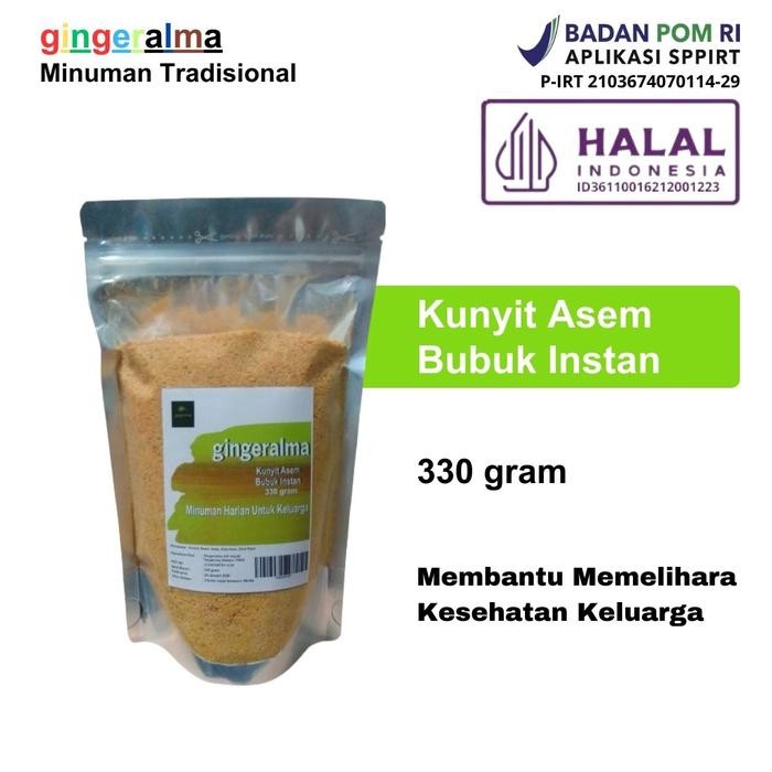 

Terlaris Kunyit Asem 330 Gram Minuman Tradisional Gingeralma