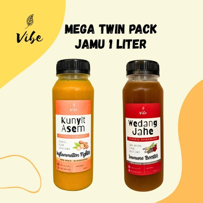 

Terlaris 2 Liter Special Price - Kunyit Asem + Wedang Jahe