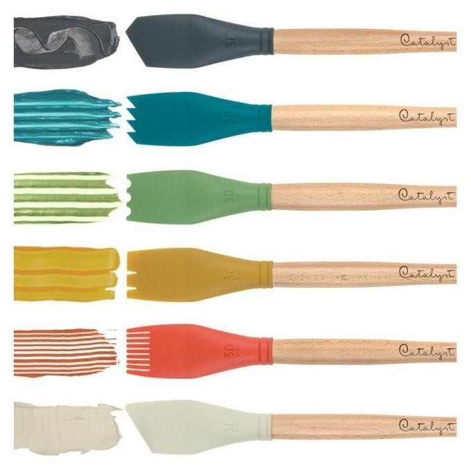 

PENTING SPATULA LUKIS PRINCETON CATALYST BLADE TOOL ALAT LUKIS PALETTE MURAH