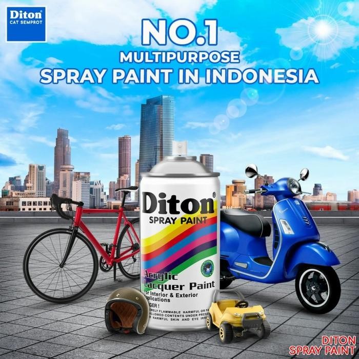JTTOP" DITON CAT SEMPROT CLEAR DOFF 810