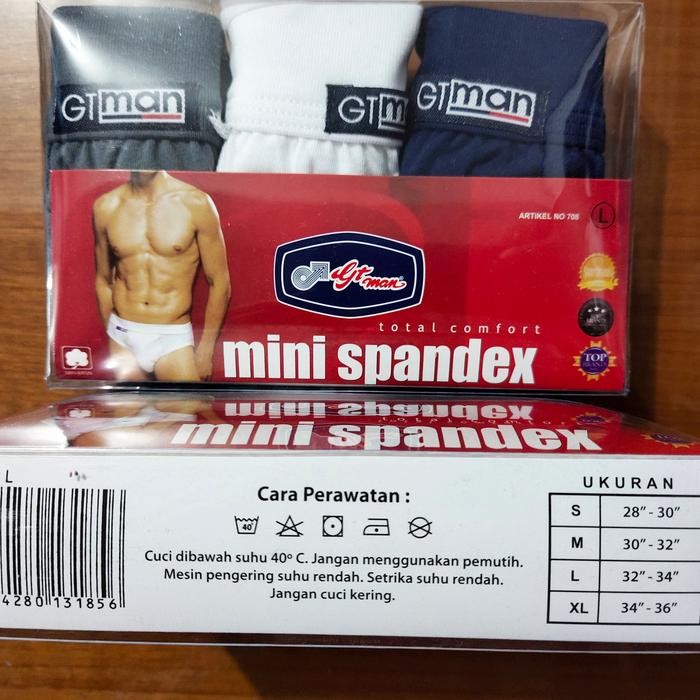 HARGA TERBARU CELANA DALAM GT MAN 708 / CD GT MAN MINI SPANDEX / CD GT MAN 708 TRD