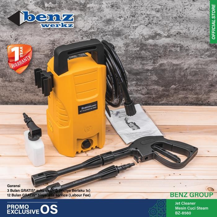 

Terlaris Mesin Cuci Steam Mobil Motor Bz 8560 / Jet Cleaner Benz Werkz