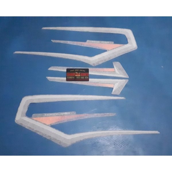 Ready JT STRIPING RX KING LIST STICKER RX KING 2001 HITAM ORIGINAL LOSTPACK