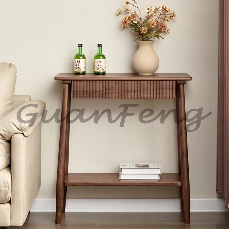 

Modern Simple Console Table Vintage Living Room Beauty Entrance Hall Console Table Drawers Storage Wohnzimmer Tisch Furniture