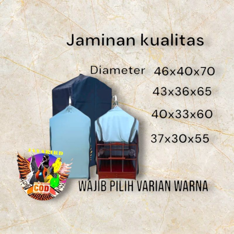 KRODONG SANGKAR BURUNG KOTAK TEBAL ORIGINAl