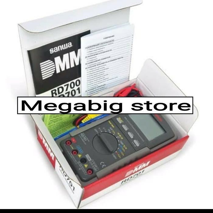 Terbatas Digital Multimeter Multitester Multi Meter Multi Tester Sanwa Rd701