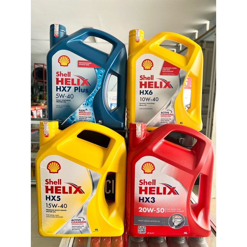 Berkahsspeed Oli Shell Helix Hx 7 / Helix Hx 6 / Helix Hx 5 / Helix Hx 3 / Helix Hx Ultra 5W30 /