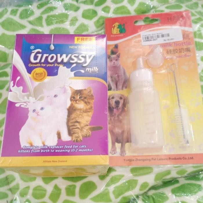 

Terlaris Paket Hemat (Dot Kucing + Susu Growsy 1 Box Isi 11 Sachet)