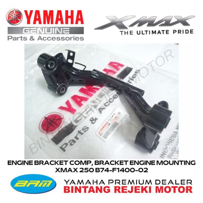 ENGINE BRACKET COMP, BRACKET ENGINE MOOUNTING XMAX 250 B74-F1400-02