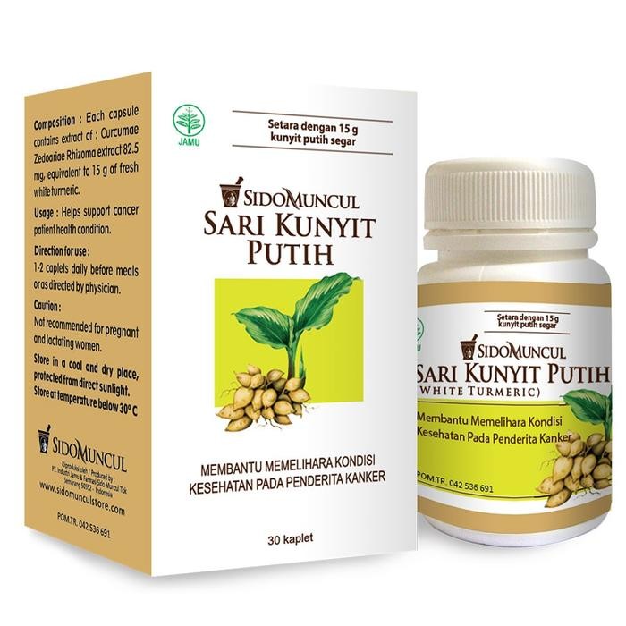 

Terlaris Sari Kunyit Putih Sidomuncul 30 Kaplet