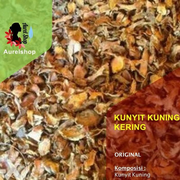 

Terlaris 100 Gram Kunyit Kuning Kering