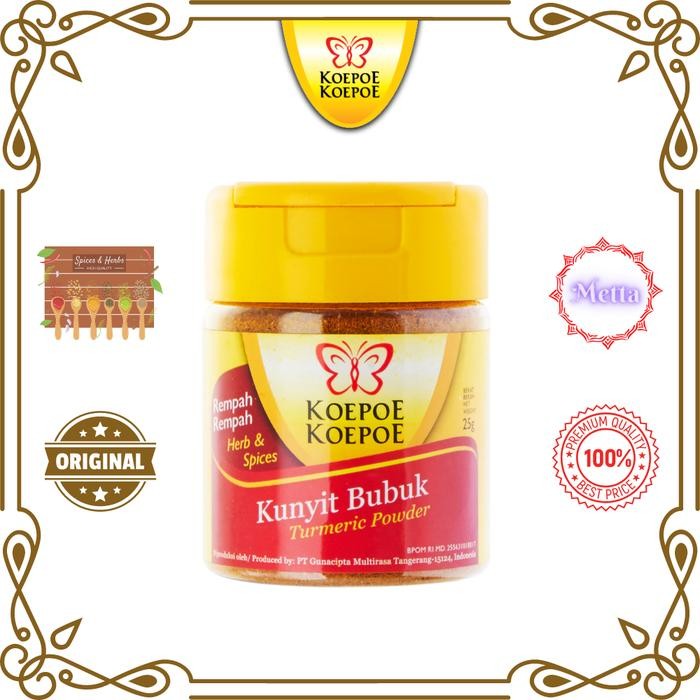 

Terlaris Kunyit Bubuk (25Gr) Koepoe Koepoe