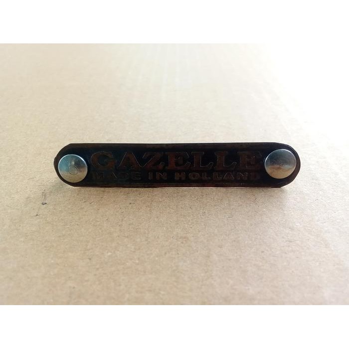 Emblem Sadel Sepeda Onthel Gazelle #Gratisongkir #Sale #Discount