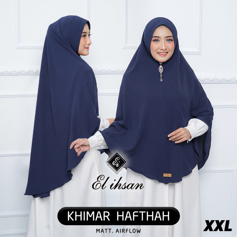 hijab instan jilbab jumbo Khimar syari bergo crinkle
