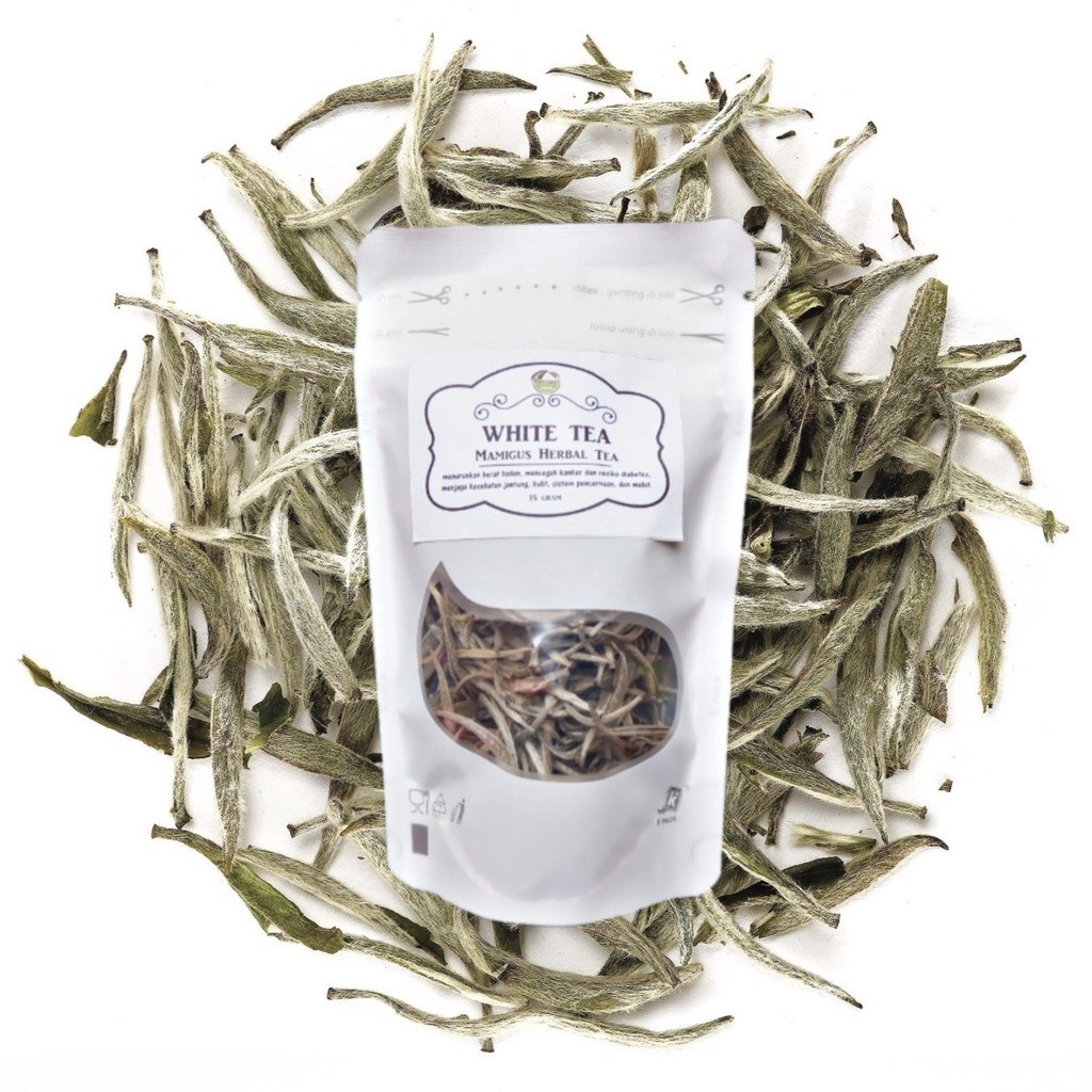 

TERMURAH!! POUCH Teh Putih / White Tea / Teh Herbal Alami