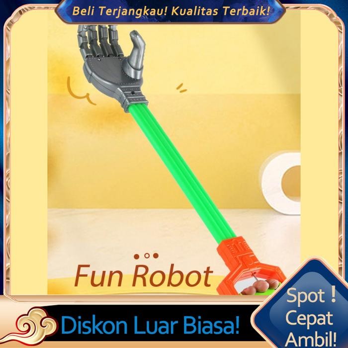 Robot Claw Hand Grabber Grabbing Stick Kid Boy Toy Hand Robot Grab