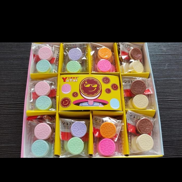 

Penghapus Oreo Mini Warna Warni isi 2 pcs -ATK Anak