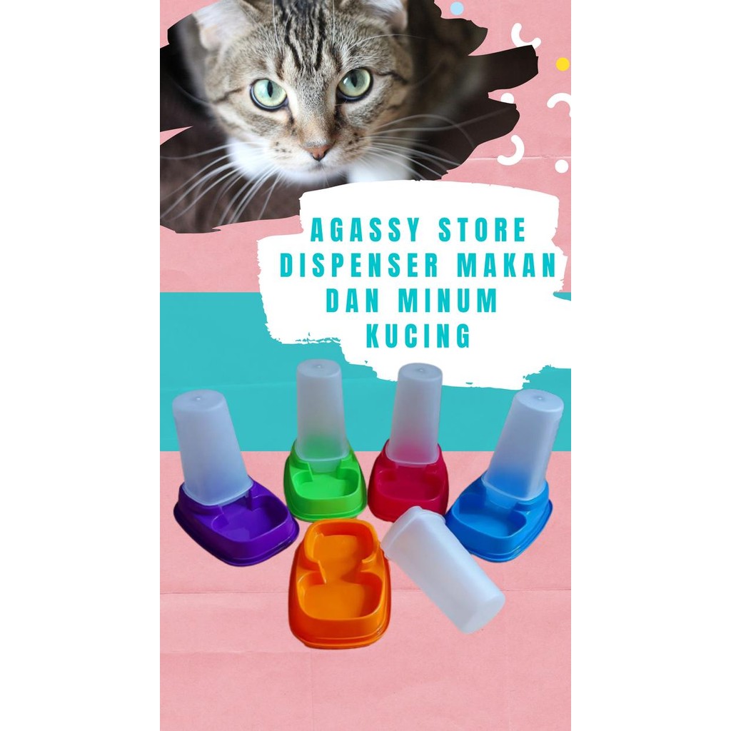 

Dispenser untuk Makanan dan Minuman Hewan
