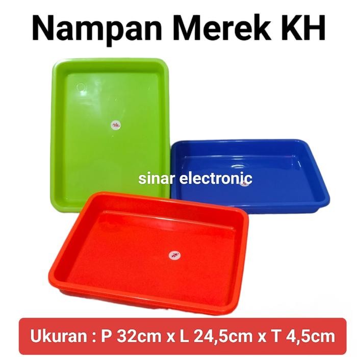 

Nampan Saji MEREK KH minuman dan makanan Plastik Kotak Baki Persegi Kotak Segi Tempat Penyimpanan