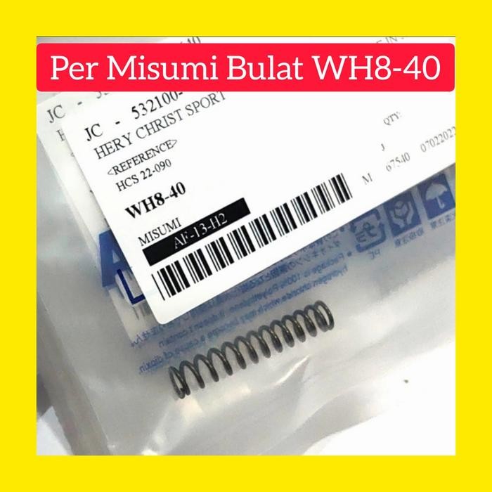 Ready Per Misumi Bulat WH od8 40mm - Per Pcp - Per Valve Pcp - Misumi Ori